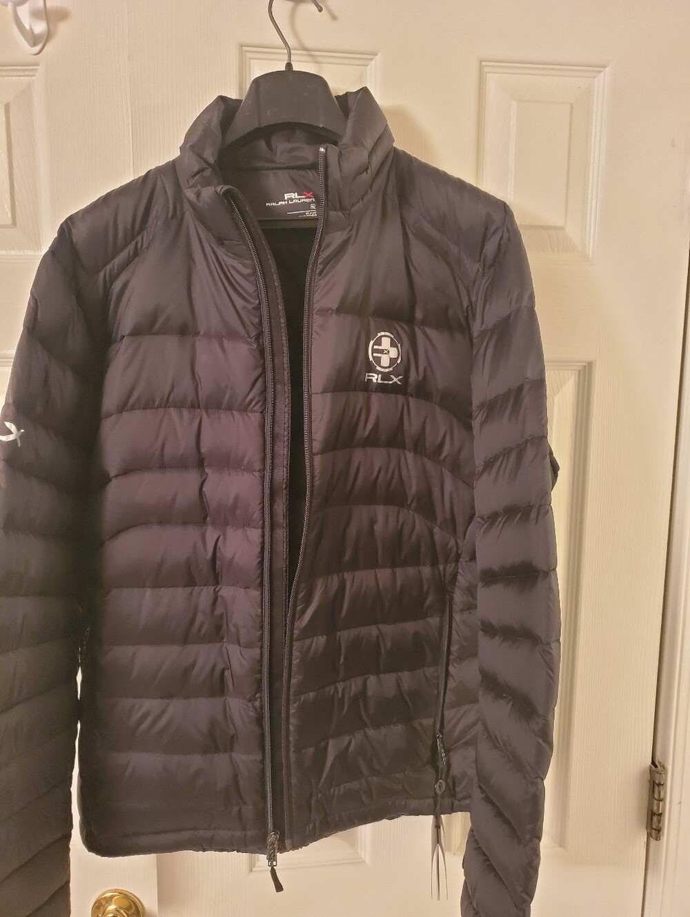 Men's Black Quilted  Puffer Jacket